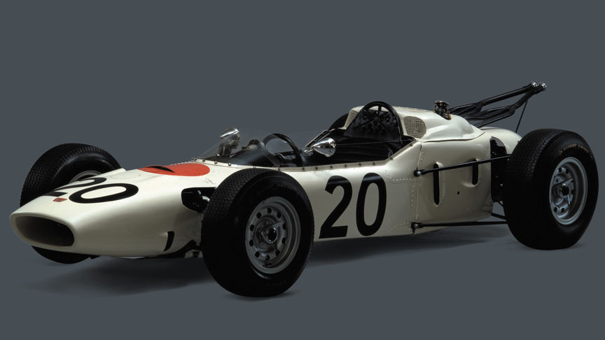Honda-racingbiler fra 1960-årene.