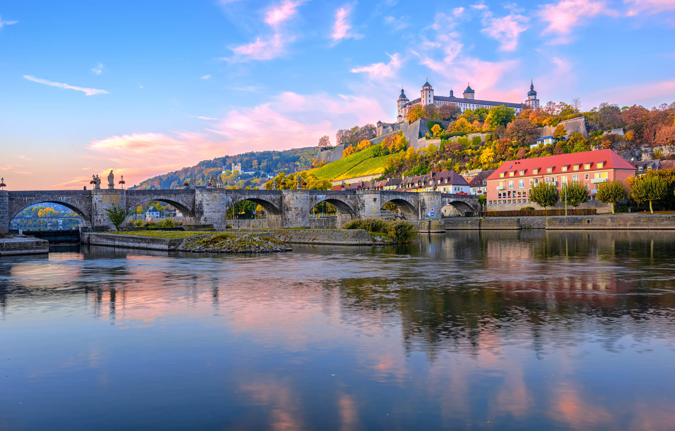 Marienberg festning i Würzburg, Tyskland