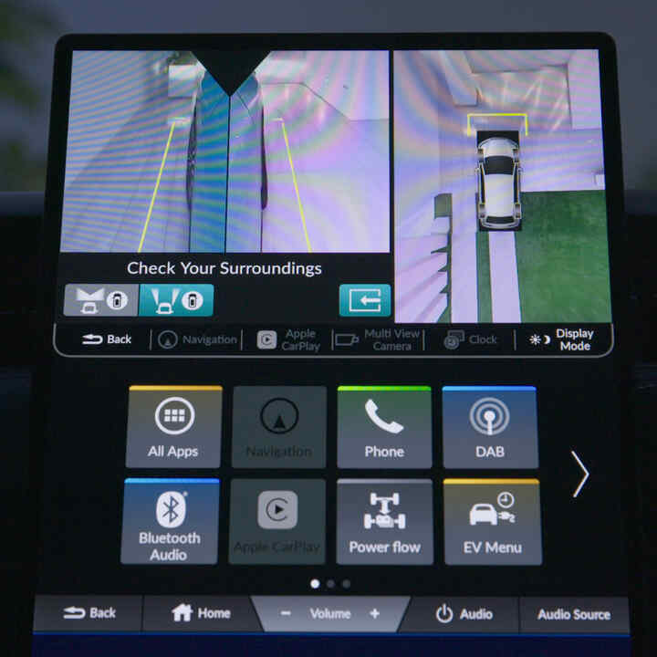 Nærbilde av Honda e:Ny1 Multi-view-kamerasystem.