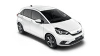 Honda Jazz og Jazz Crosstar sett skrått forfra