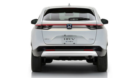 Honda HR-V i studio, sett bakfra