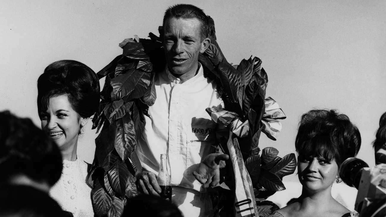 Vår første seier i 1965 i Mexicos Grand Prix.