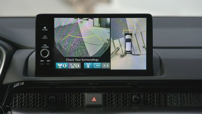 CR-V Multi-View-kamerasystem.