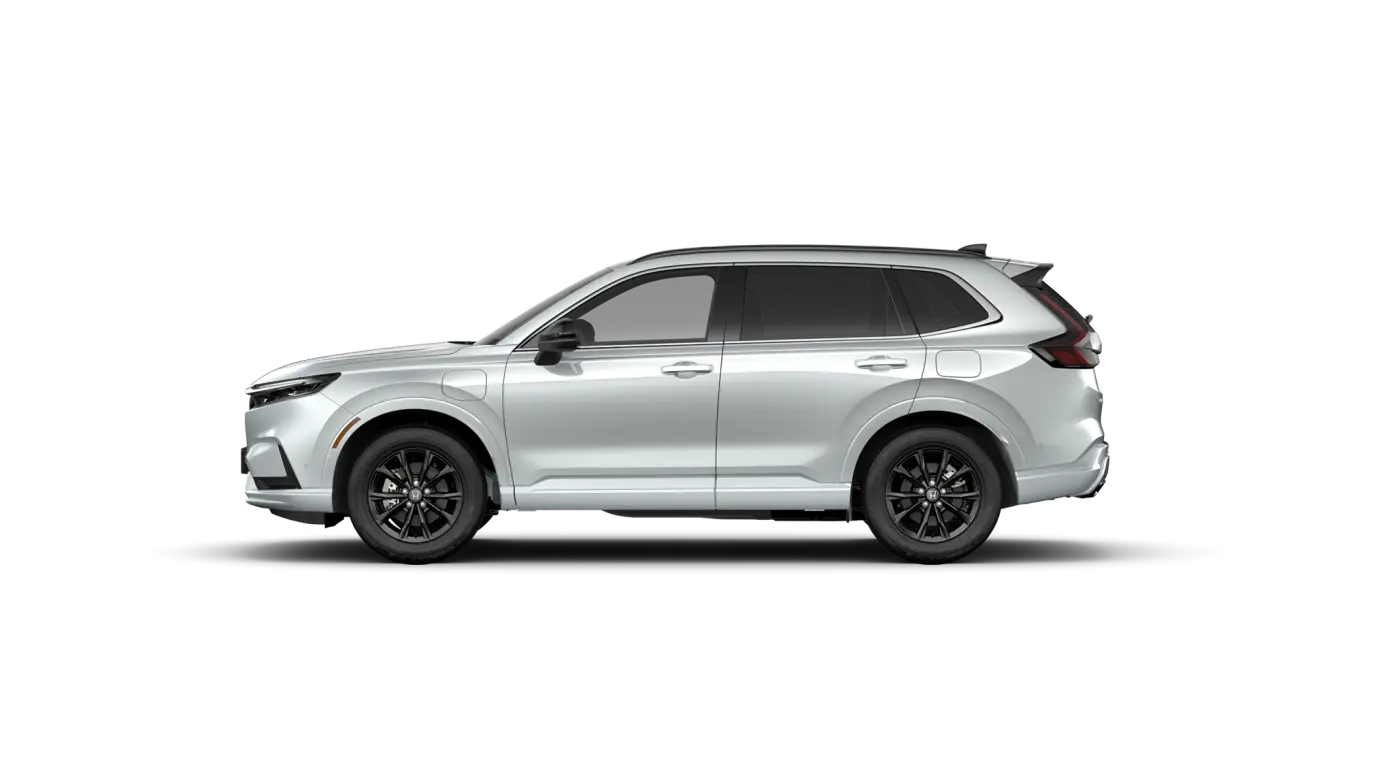 Side facing Honda CR-V Plug-in Hybrid SUV 