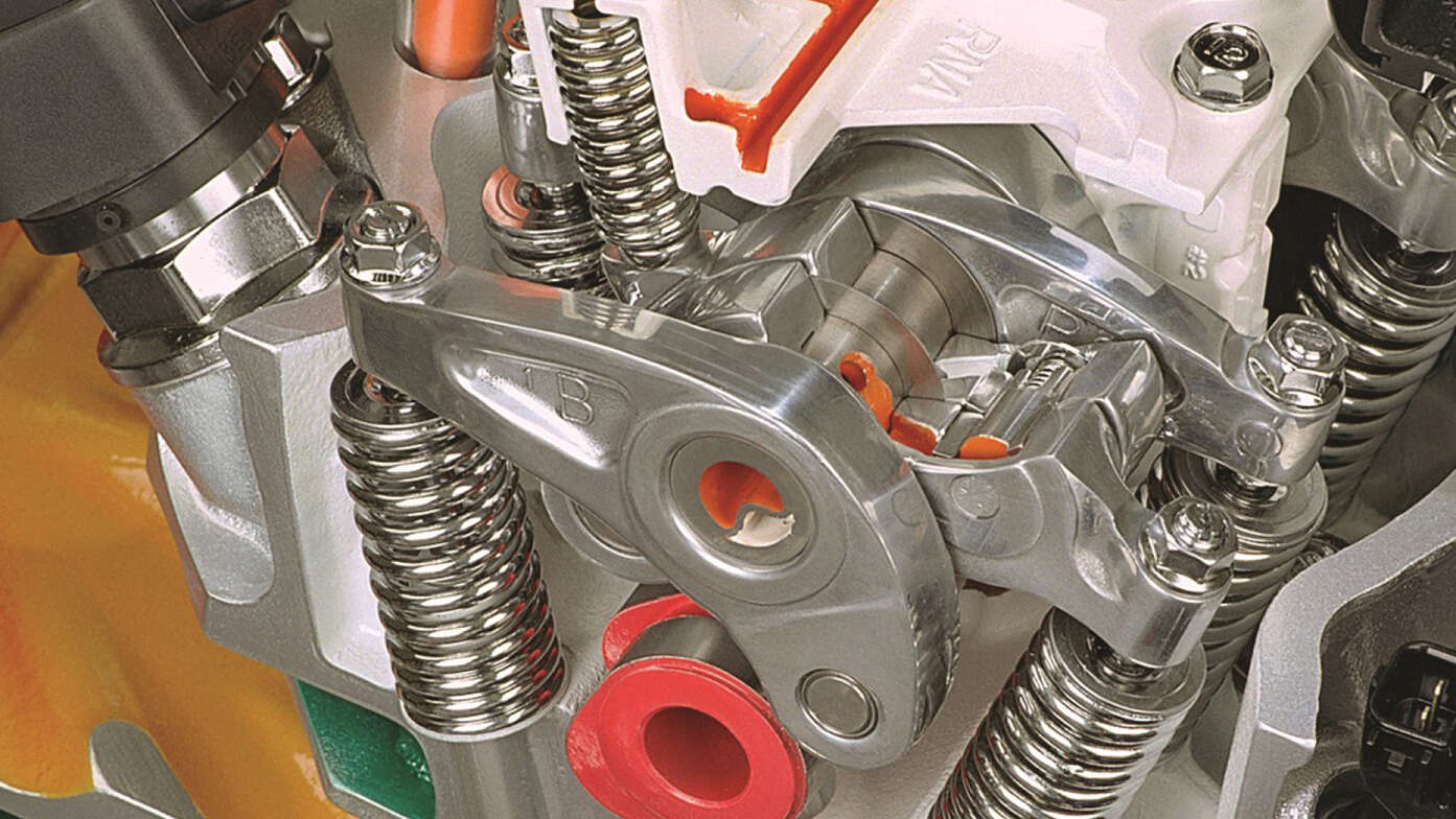 Nærbilde av Honda Vtech--motor